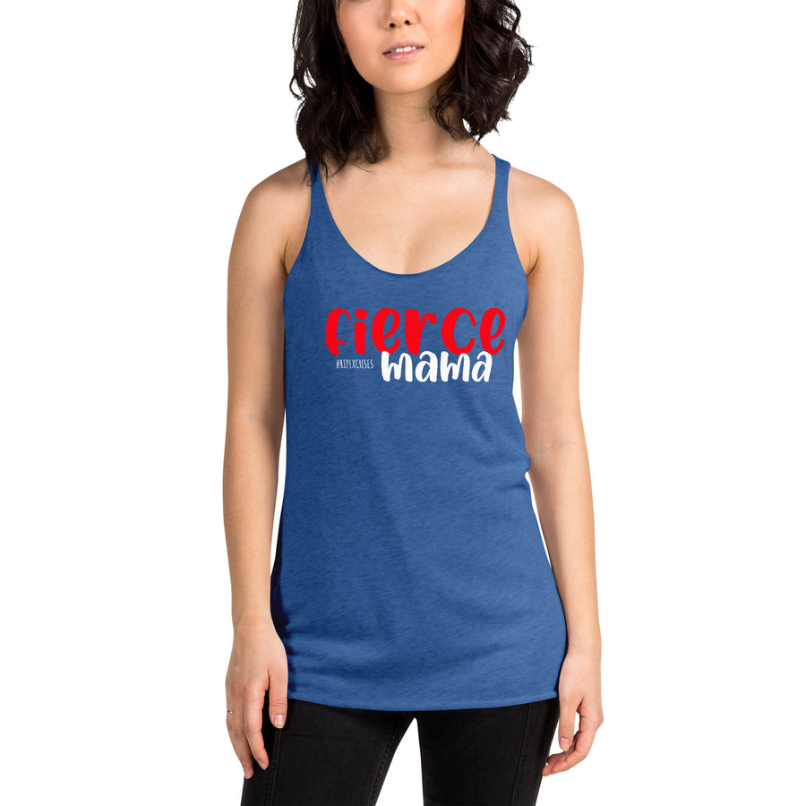 Women's Racerback Tank - Fierce Mama