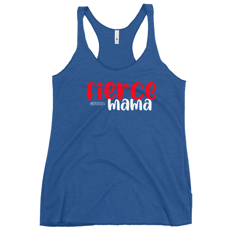 Women's Racerback Tank - Fierce Mama