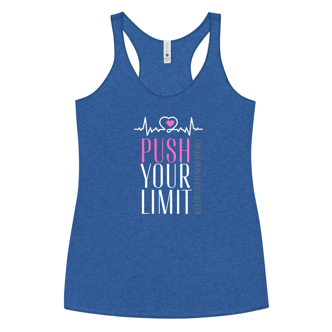 Women's Racerback Tank - Push your Limit