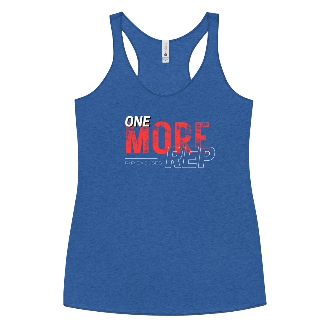 Women's Racerback Tank - One more Rep