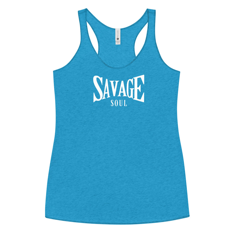 Women's Racerback Tank - Savage Soul