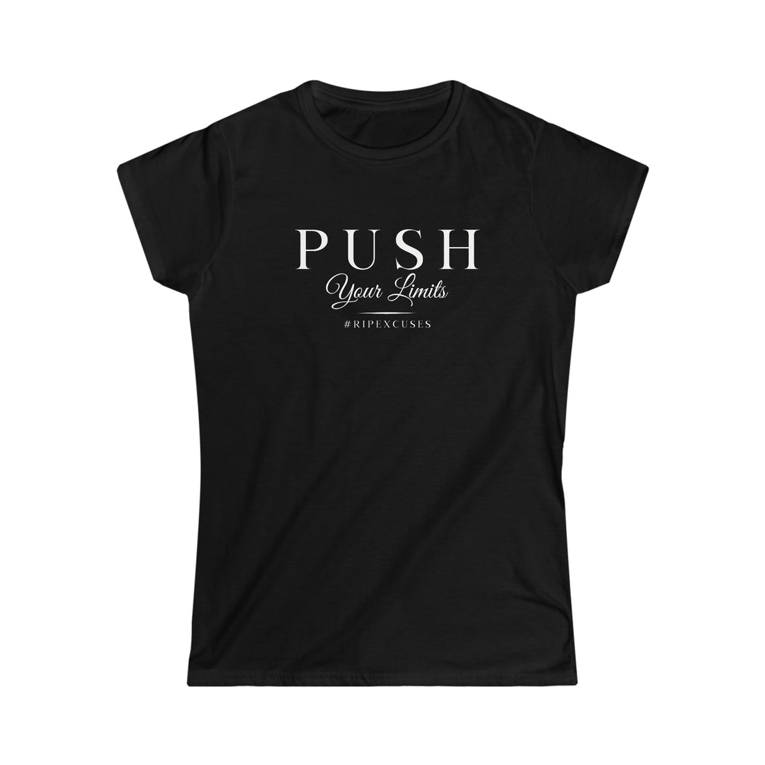 Women's Softstyle Tee - Push Your Limits