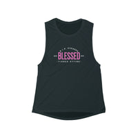 Women's Flowy Muscle Tank - Blessed