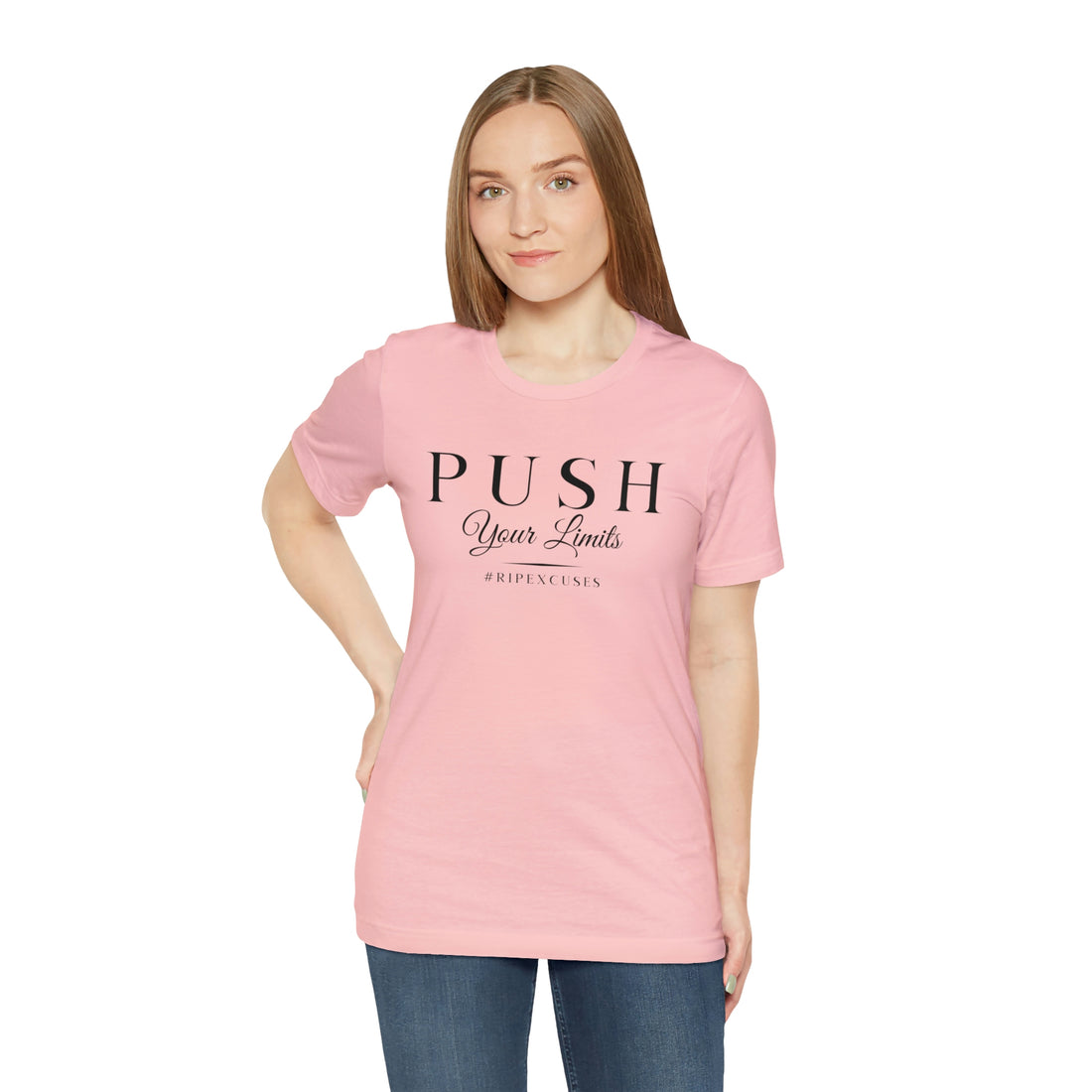 Unisex Jersey Tee - Push Your Limits