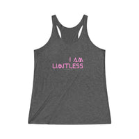 Women's Racerback Tank - I am Limitless