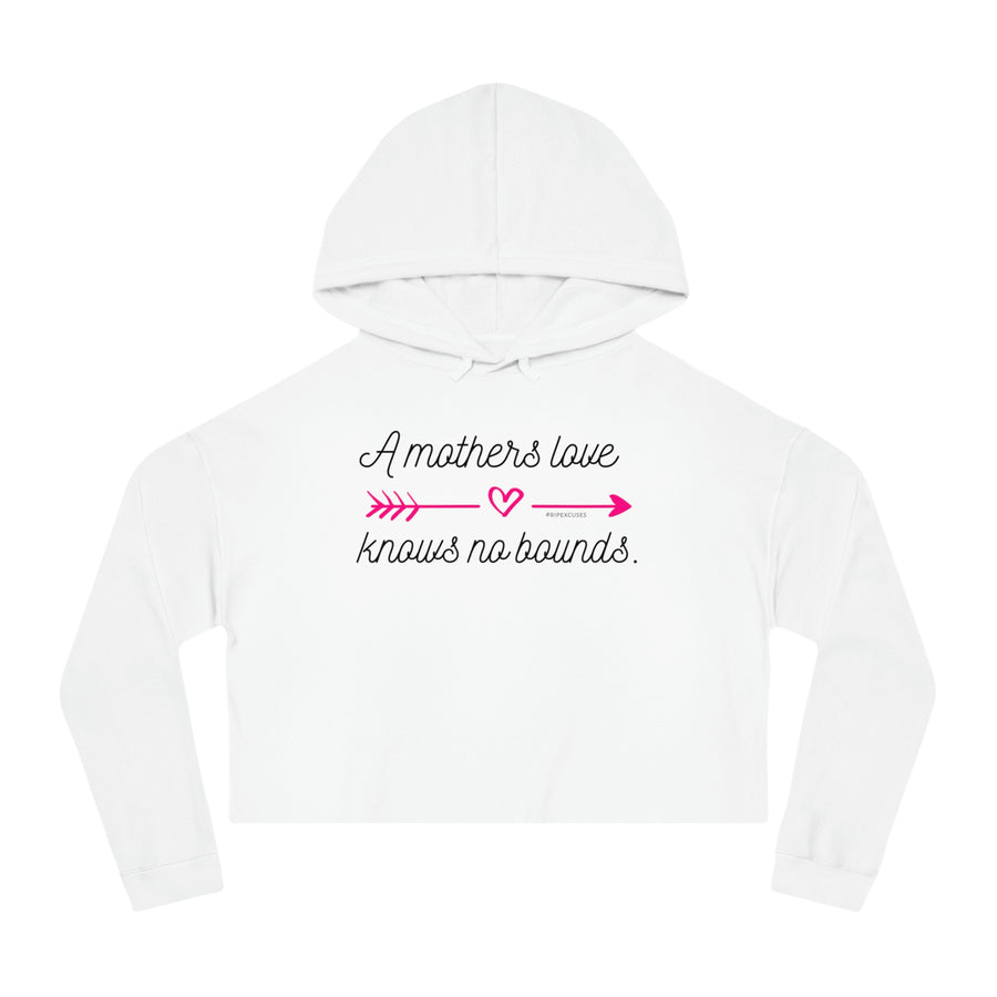 Women’s Crop Hooded Sweatshirt - A Mothers Love