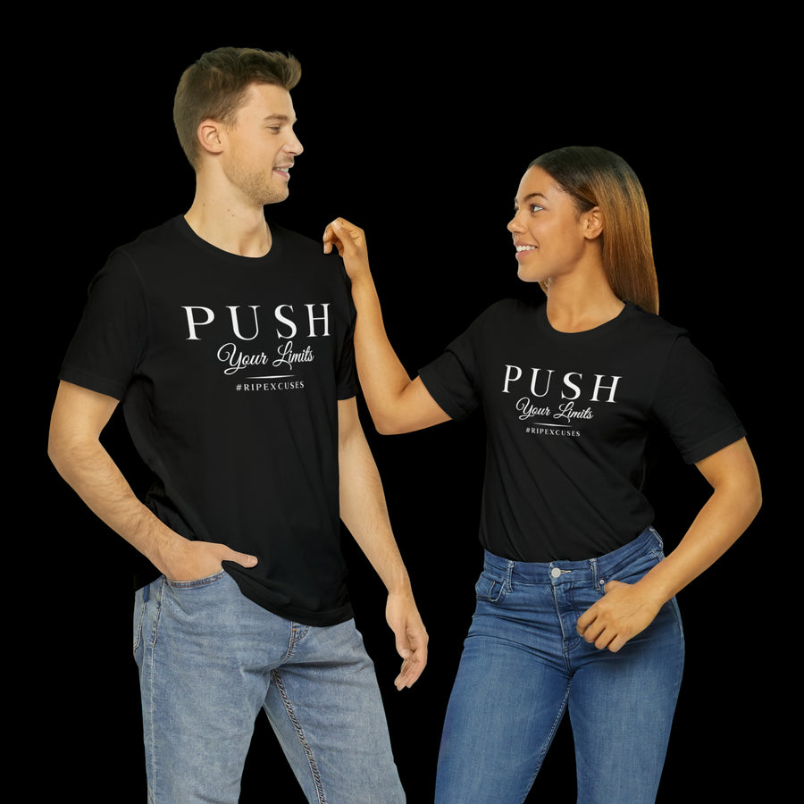 Unisex Jersey Tee - Push Your Limits