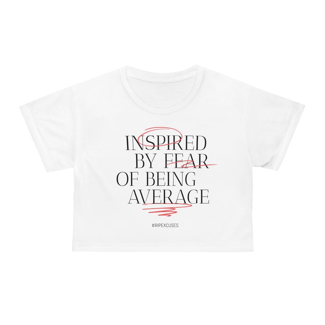 Crop Tee - Inspired by Fear of Average