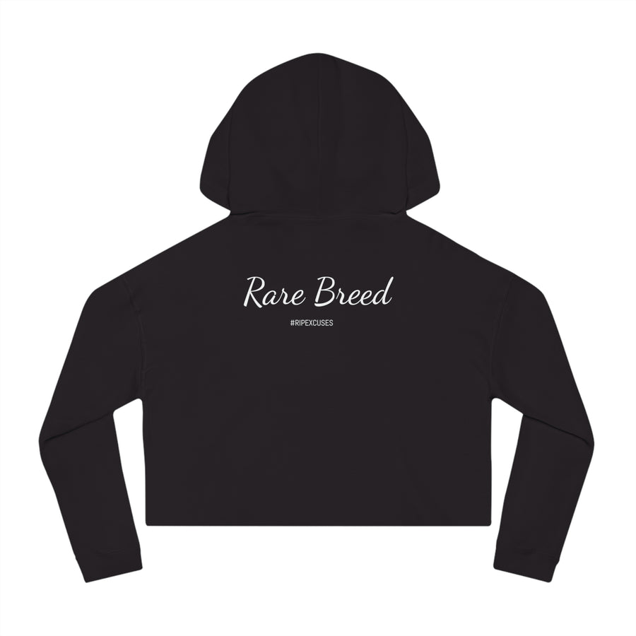 Women’s Crop Hooded Sweatshirt - Rare Breed