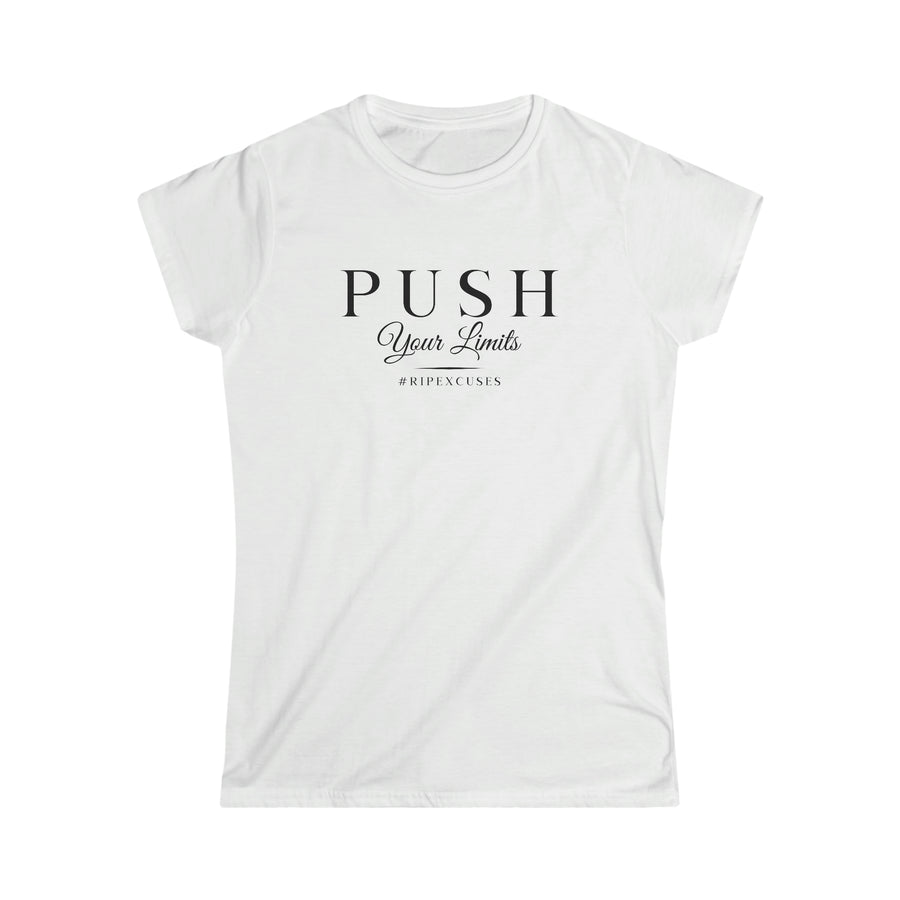 Women's Softstyle Tee - Push Your Limits