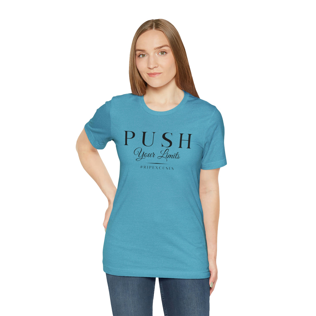 Unisex Jersey Tee - Push Your Limits