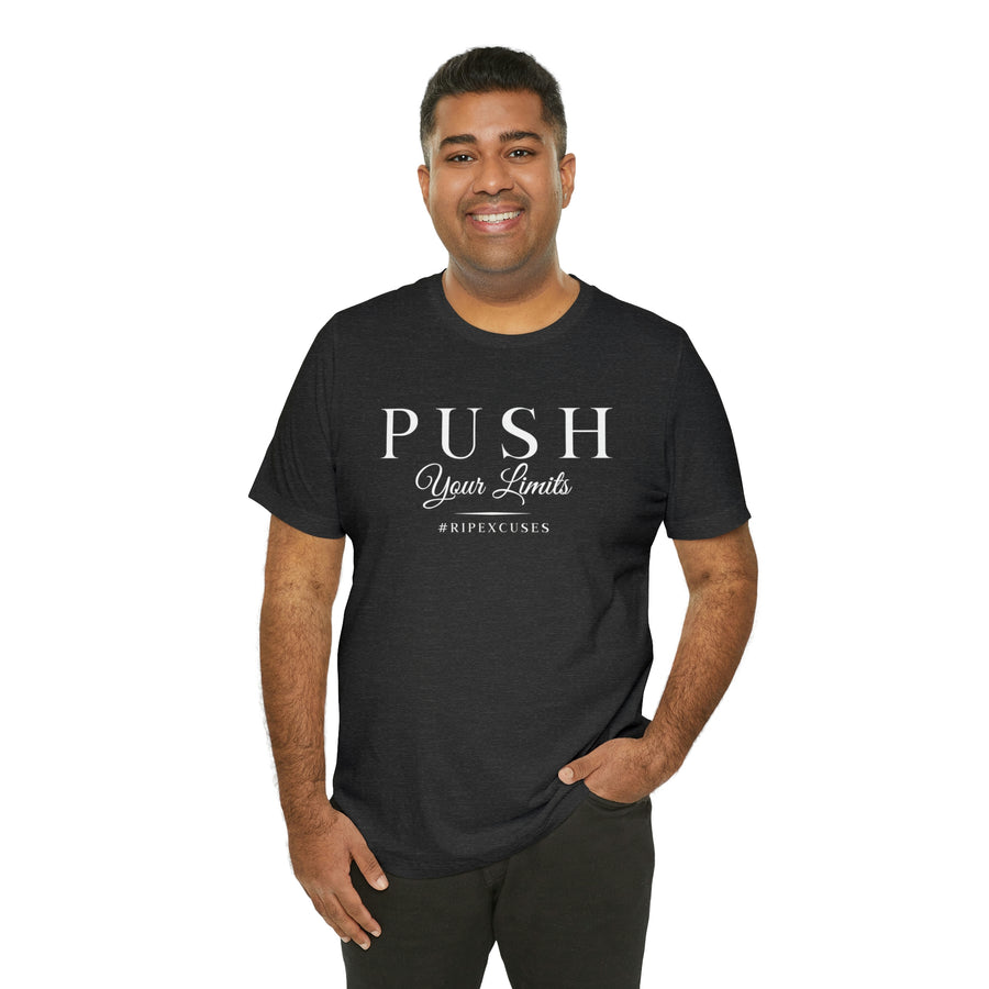 Unisex Jersey Tee - Push Your Limits