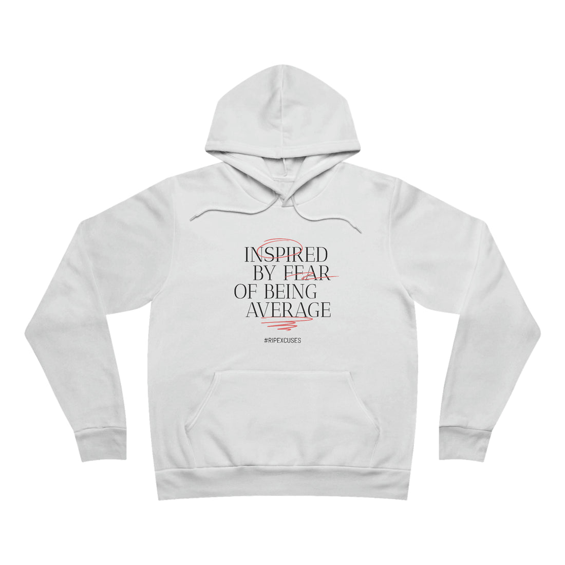 Unisex Fleece Pullover Hoodie - Inspired by Fear of Average