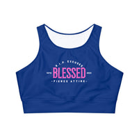 Sports Bra - Blessed