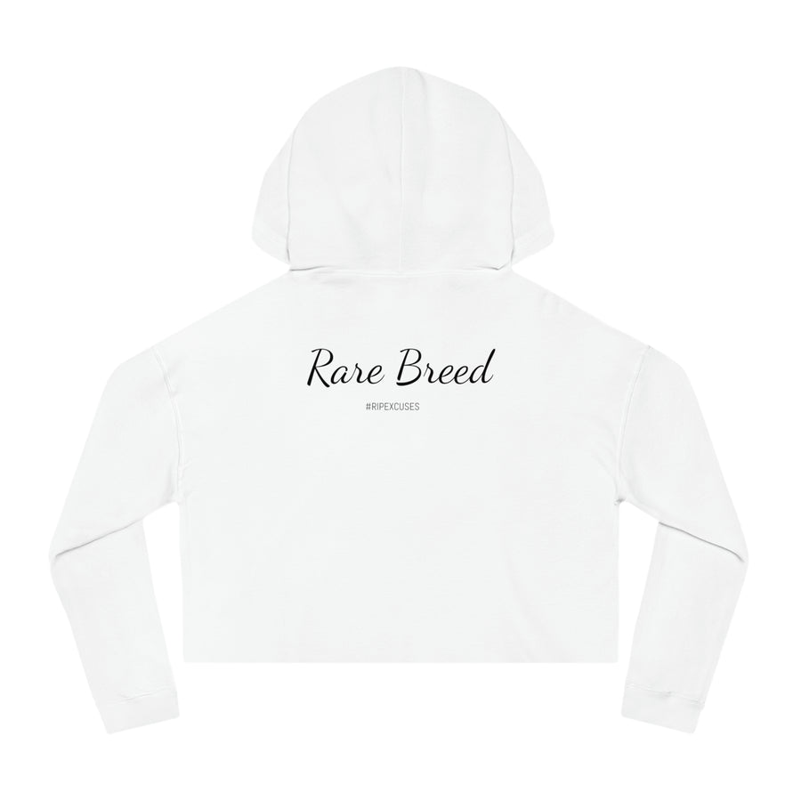 Women’s Crop Hooded Sweatshirt - Rare Breed