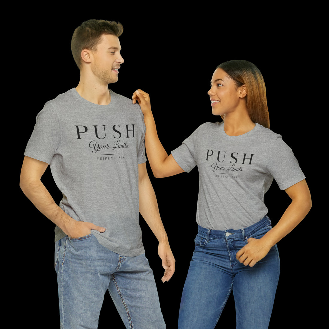 Unisex Jersey Tee - Push Your Limits