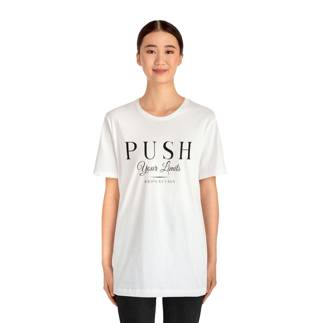 Unisex Jersey Tee - Push Your Limits