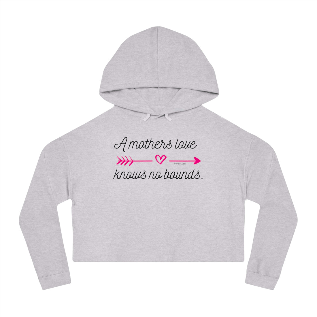 Women’s Crop Hooded Sweatshirt - A Mothers Love