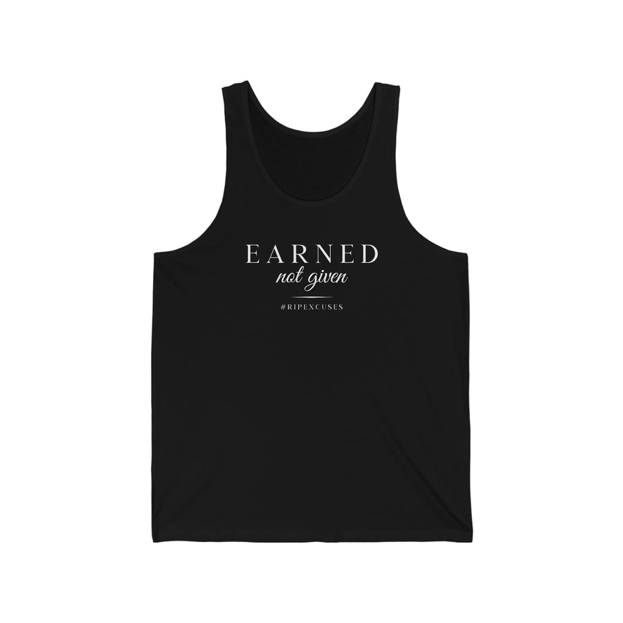 Men's Softstyle Tank - Earned Not Given