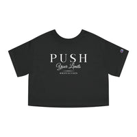 Champion Women's Crop Tee - Push Your Limits