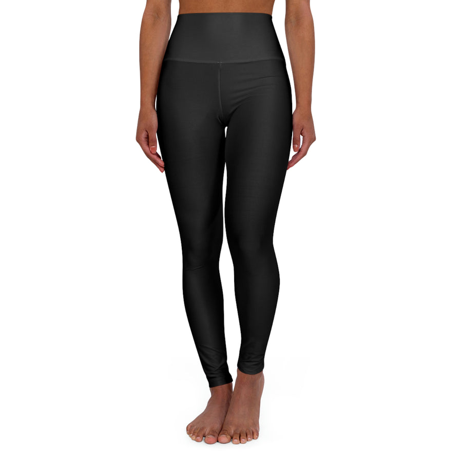 High Waisted Yoga Leggings - Fierce Mama