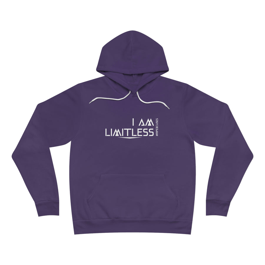 Unisex Fleece Pullover Hoodie - I am Limitless