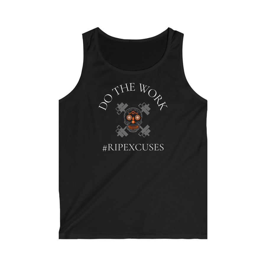 Men's Softstyle Tank Top - Do The Work