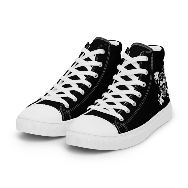 Women’s High Top Canvas Shoes - #RIP Excuses