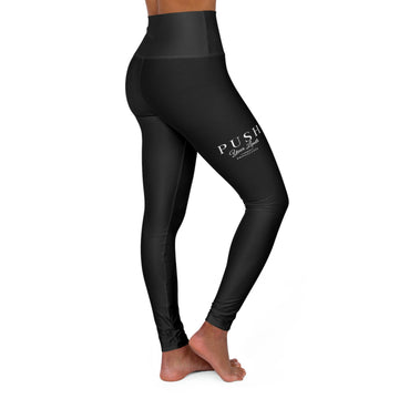 High Waisted Yoga Leggings - Push Your Limits