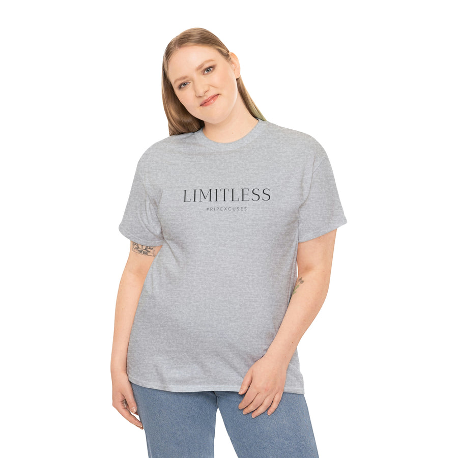 Unisex Heavy Cotton Tee - LIMITLESS