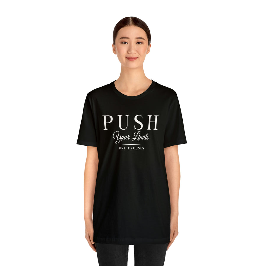 Unisex Jersey Tee - Push Your Limits