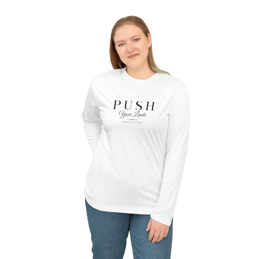 Unisex Performance Long Sleeve - Push Your Limits