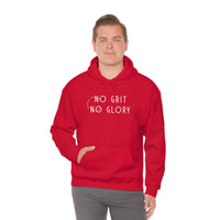 Unisex Hooded Sweatshirt - No Grit No Glory