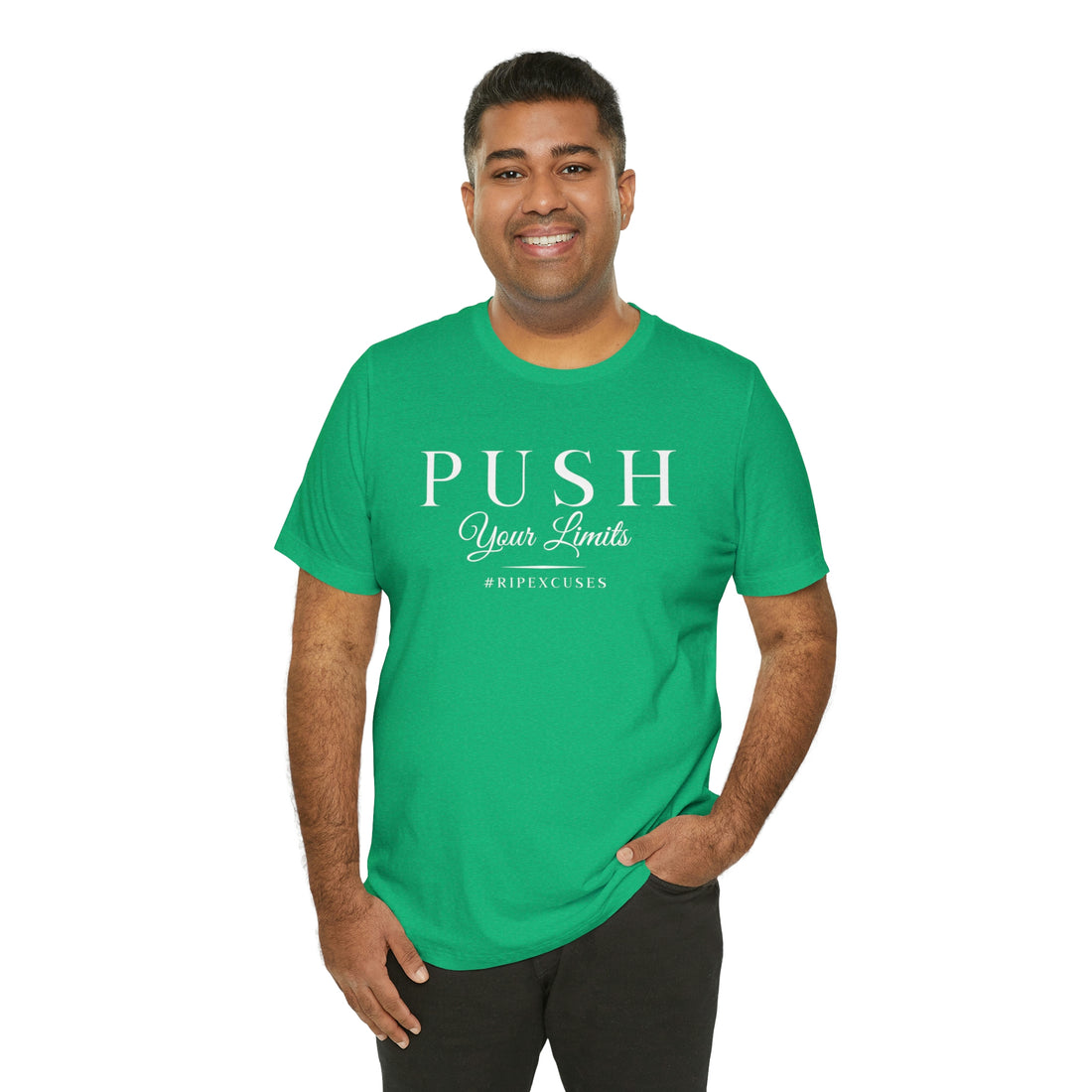 Unisex Jersey Tee - Push Your Limits