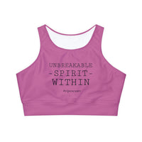 Sports Bra - Unbreakable Spirit