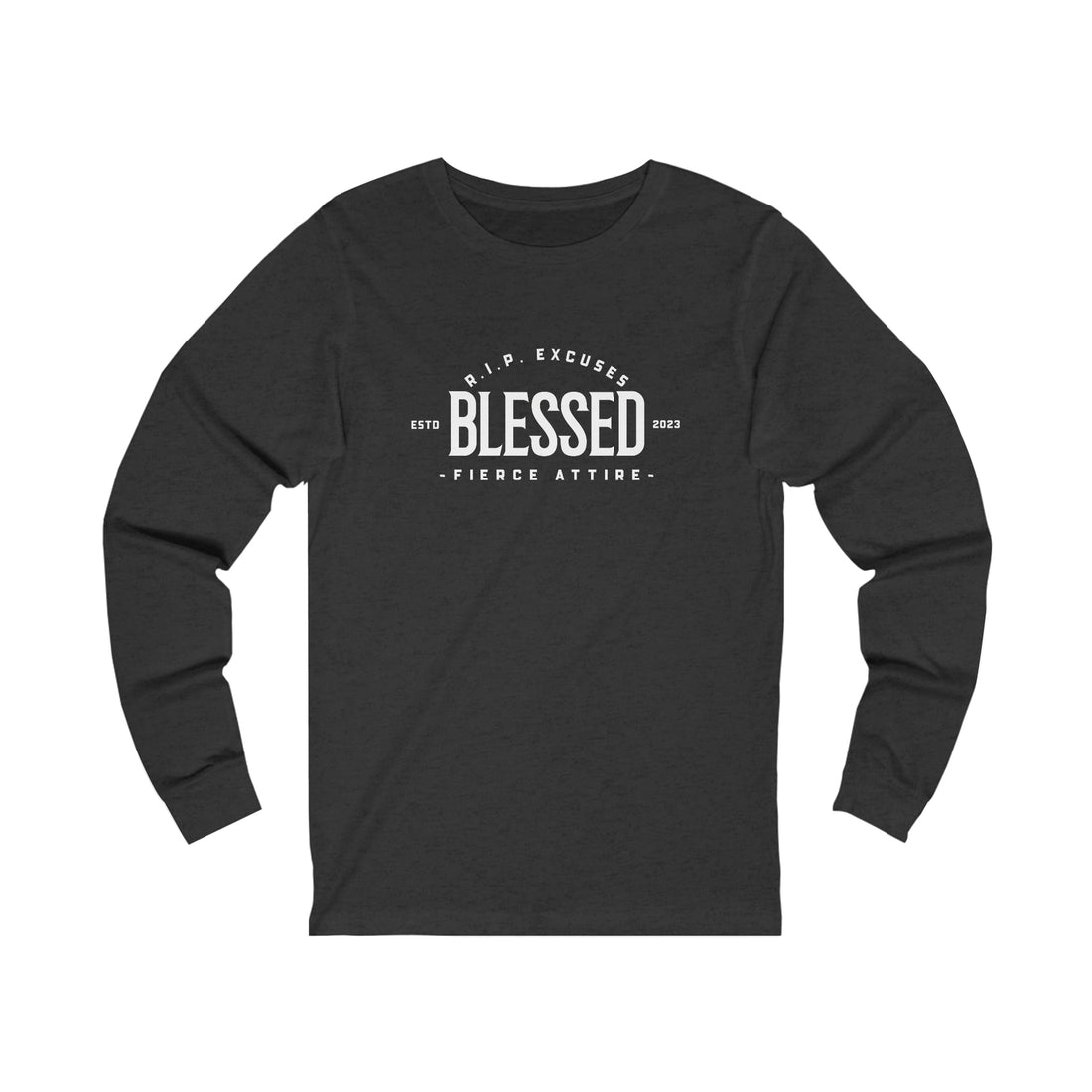 Unisex Jersey Long Sleeve Tee - Blessed