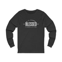 Unisex Jersey Long Sleeve Tee - Blessed