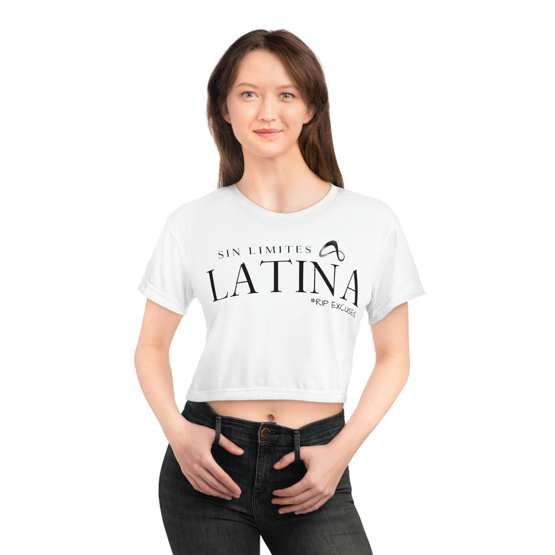 Crop Tee - LATINA SIN LIMITES