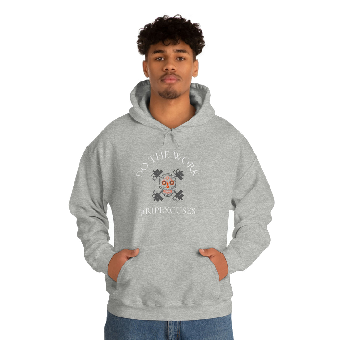 Unisex Heavy Blend Hooded Sweatshirt - Do the Work