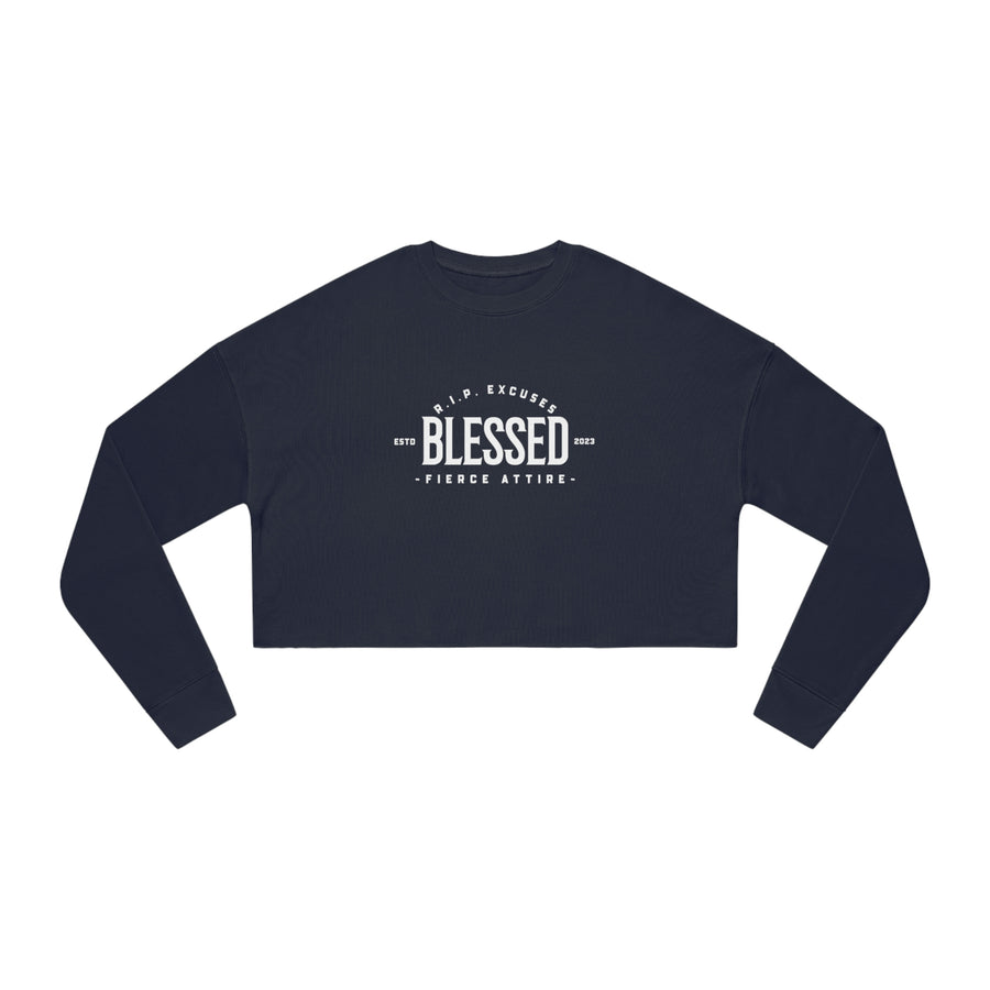 Women's Crop Long-sleeve - Blessed