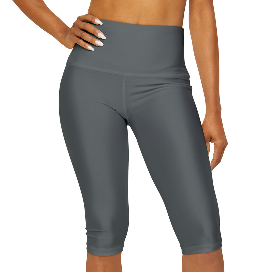 Yoga Capri Leggings - Fierce Mama