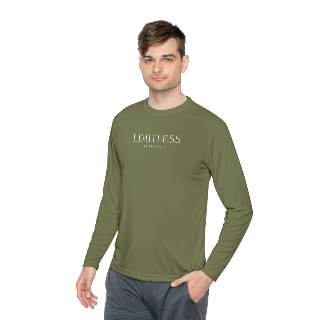 Unisex Lightweight Long Sleeve Tee - LIMITLESS