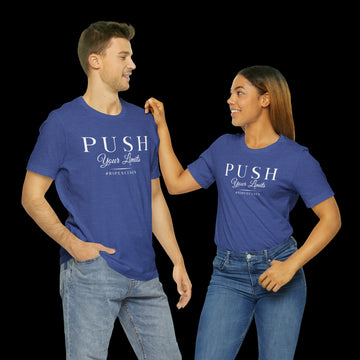 Unisex Jersey Tee - Push Your Limits