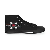 Men's High Top Sneakers - #RIP Excuses