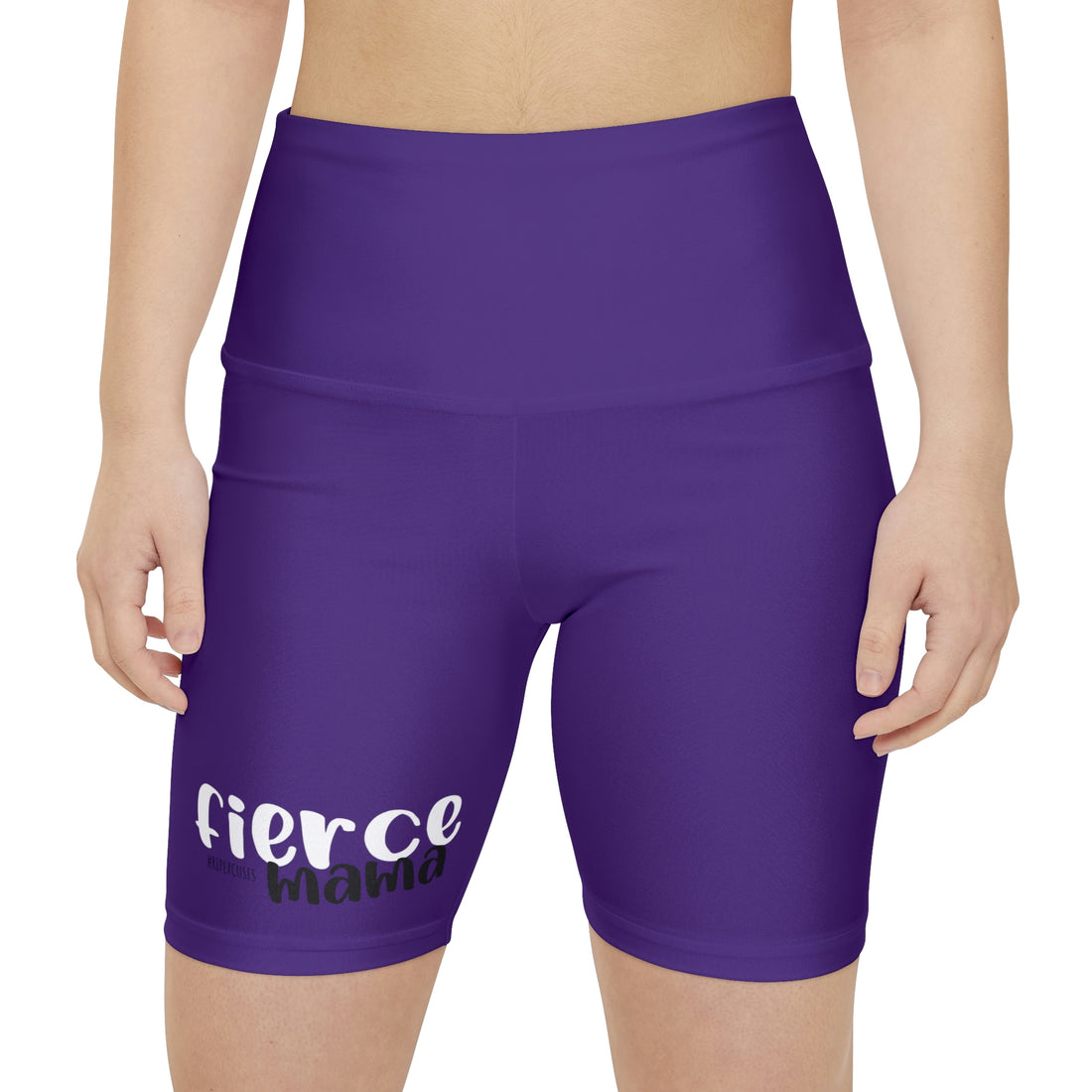 Women's Workout Shorts - Fierce Mama