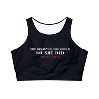 Sports Bra - She Believed