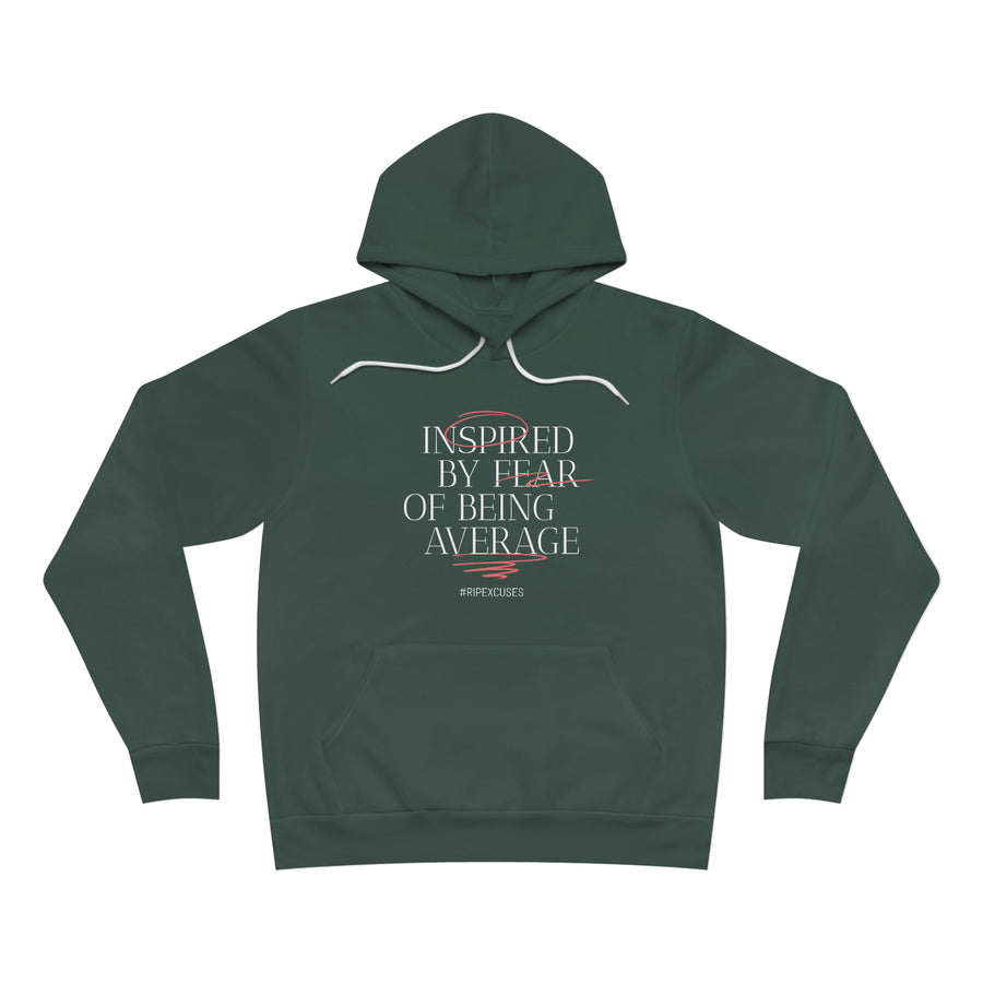 Unisex Fleece Pullover Hoodie - Inspired by Fear of Average