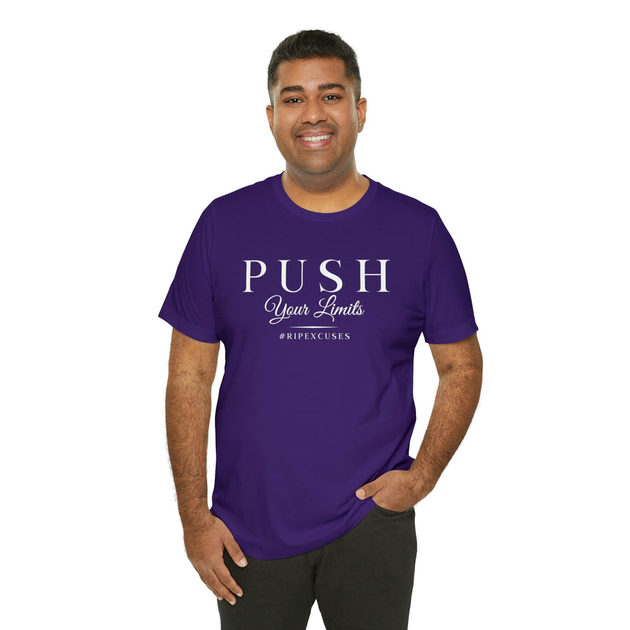 Unisex Jersey Tee - Push Your Limits