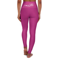 High Waisted Yoga Leggings - I am Limitless