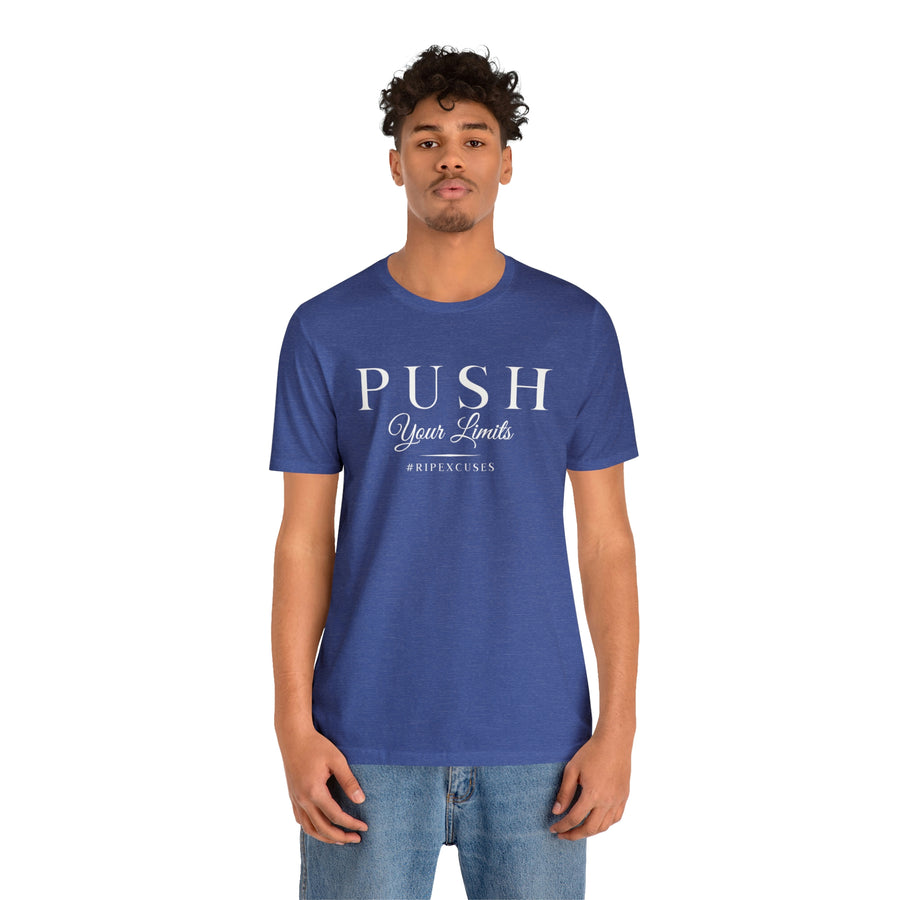 Unisex Jersey Tee - Push Your Limits